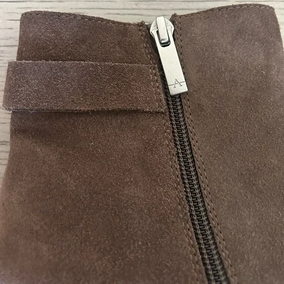 Aquatalia Women's Faria Weatherproof Bootie, Taupe, Italian Leather - Picture 4 of 4